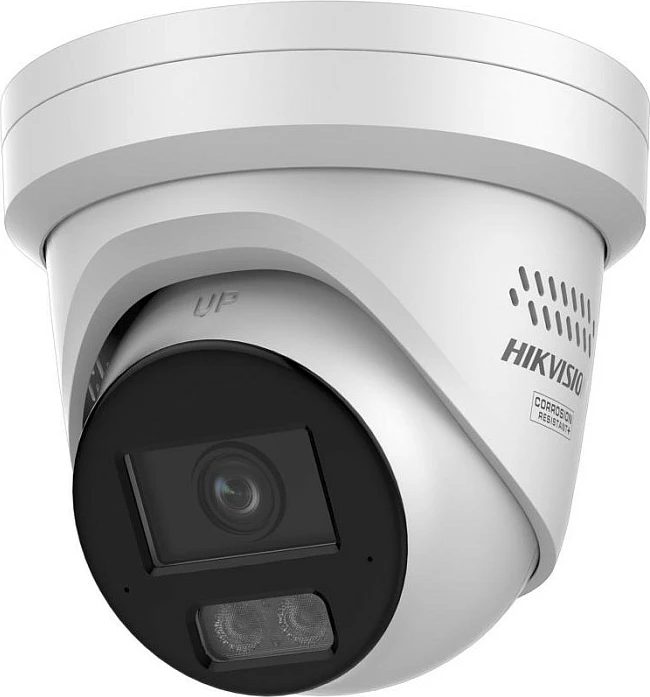 Kamerë sigurie IP Hikvision ColorVu DS-2CD2347G3-LIS2UY/SL, 2.8mm, Turret, e bardhë