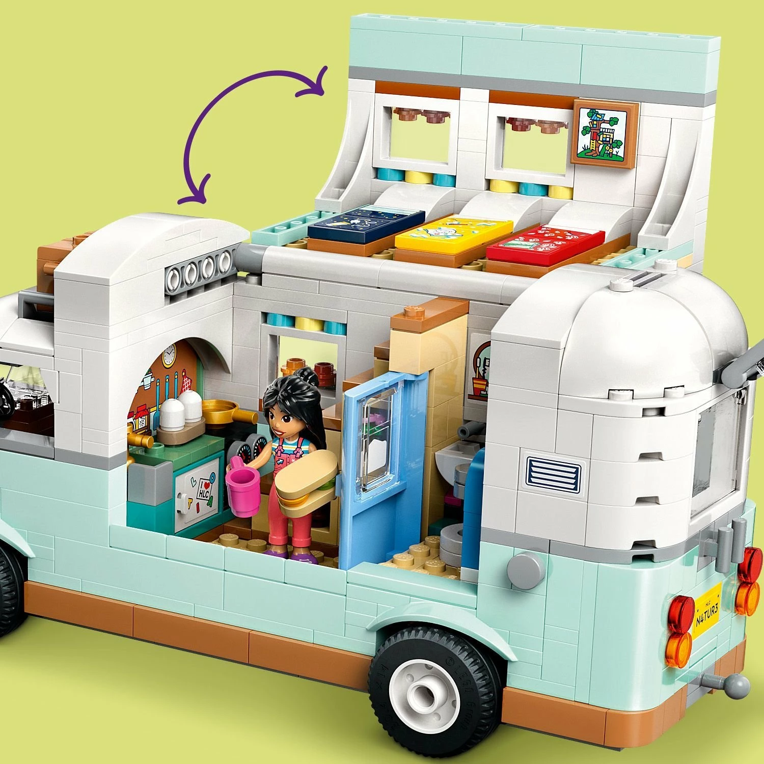 Set LEGO Friends 42663 Adventure in the Friends Camper, 778 copë