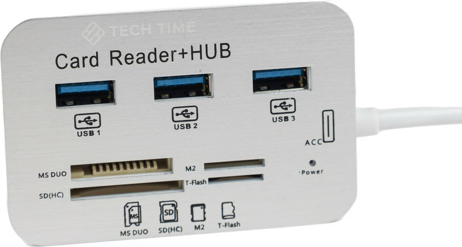 Docking Station TYPE-C 7IN1 HUB - Tech Time TT24007