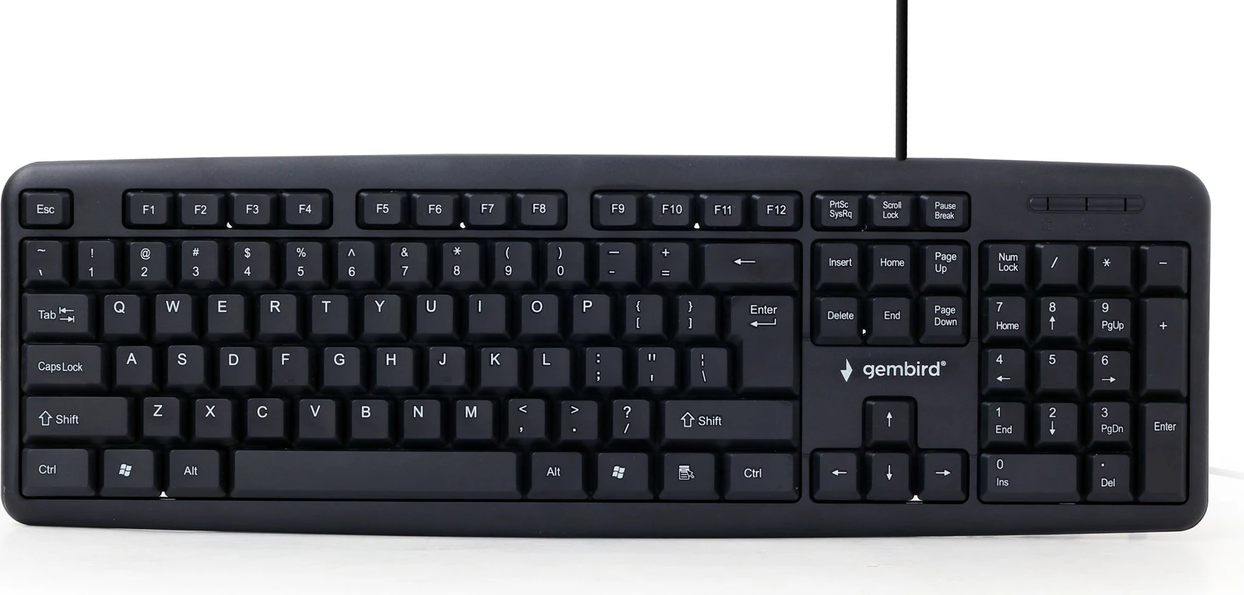 Tastierë GEMBIRD, e zezë