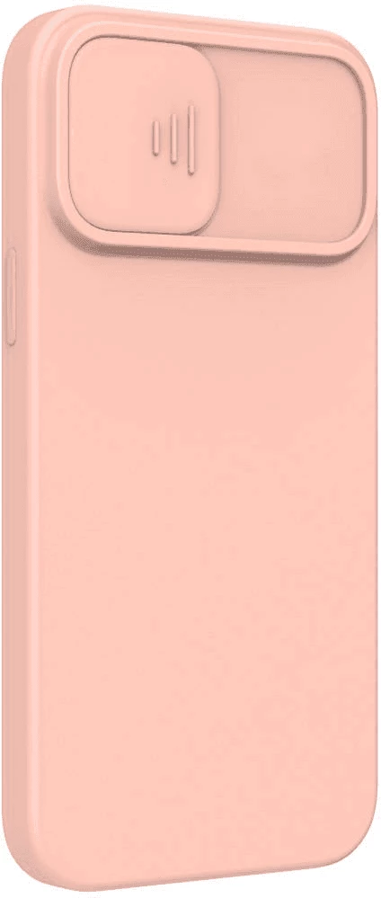 Mbështjellës silikoni ONASI Lens Cover për iPhone 16 Pro Max, mbrojtje kamere, rozë