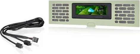 Panel LCD për kasë Thermaltake The Tower 200, Matcha Green