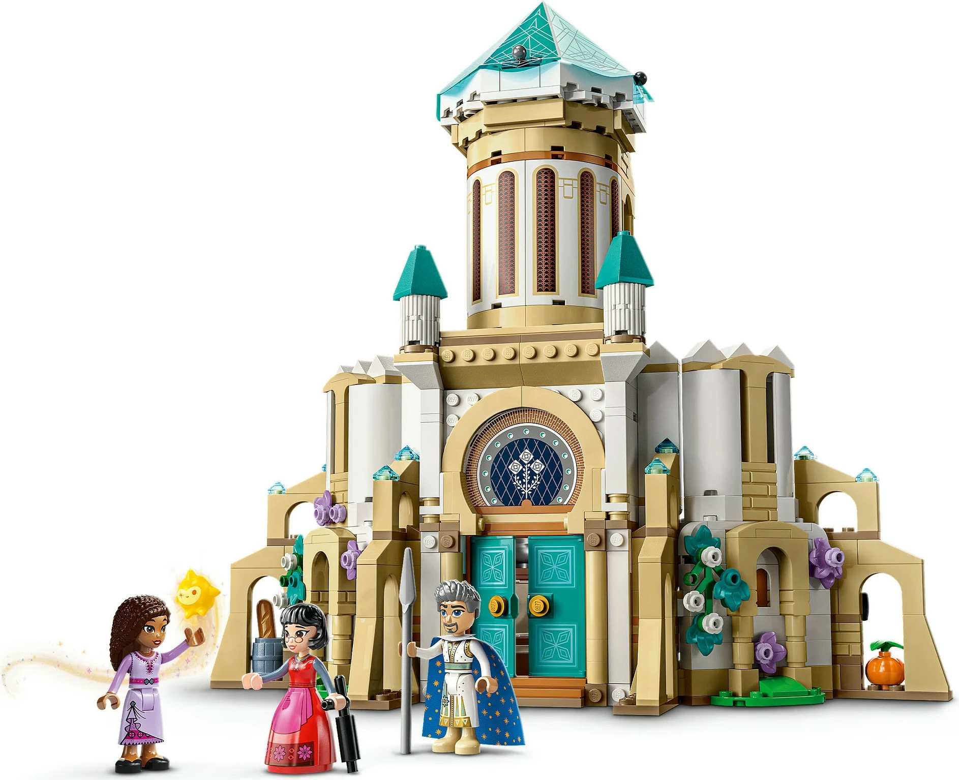 Set ndërtimi LEGO Disney King Magnifico's Castle 43224, 613 pjesë, shumëngjyrësh
