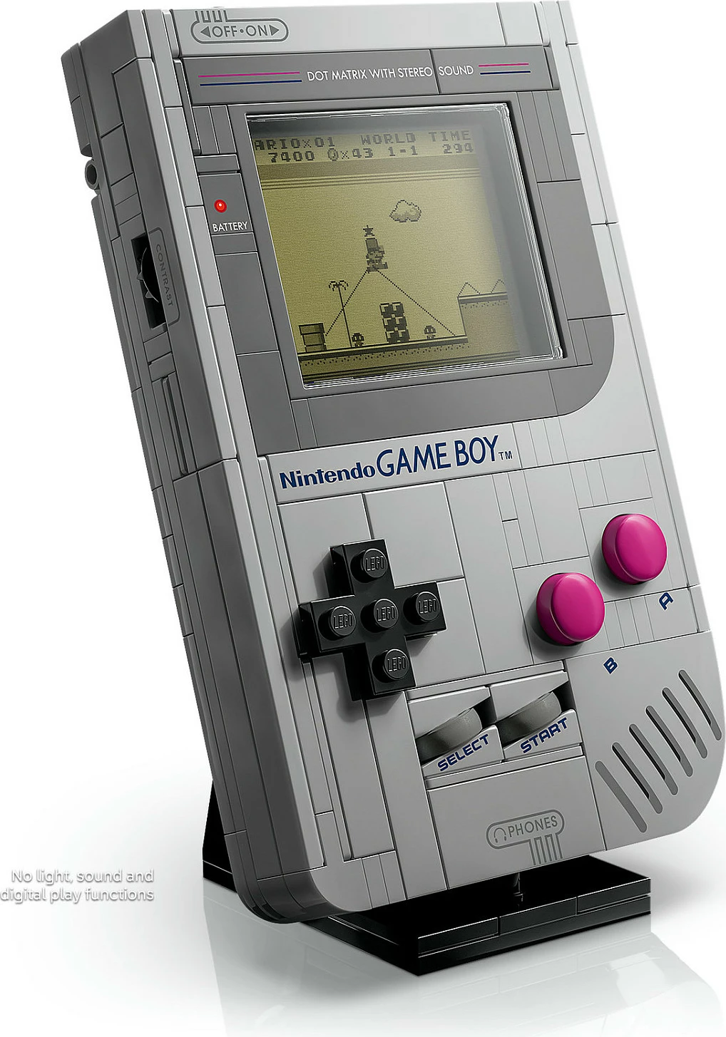 Set ndërtimi LEGO Super Mario Game Boy 72046, 421 pjesë, 18+, shumëngjyrësh