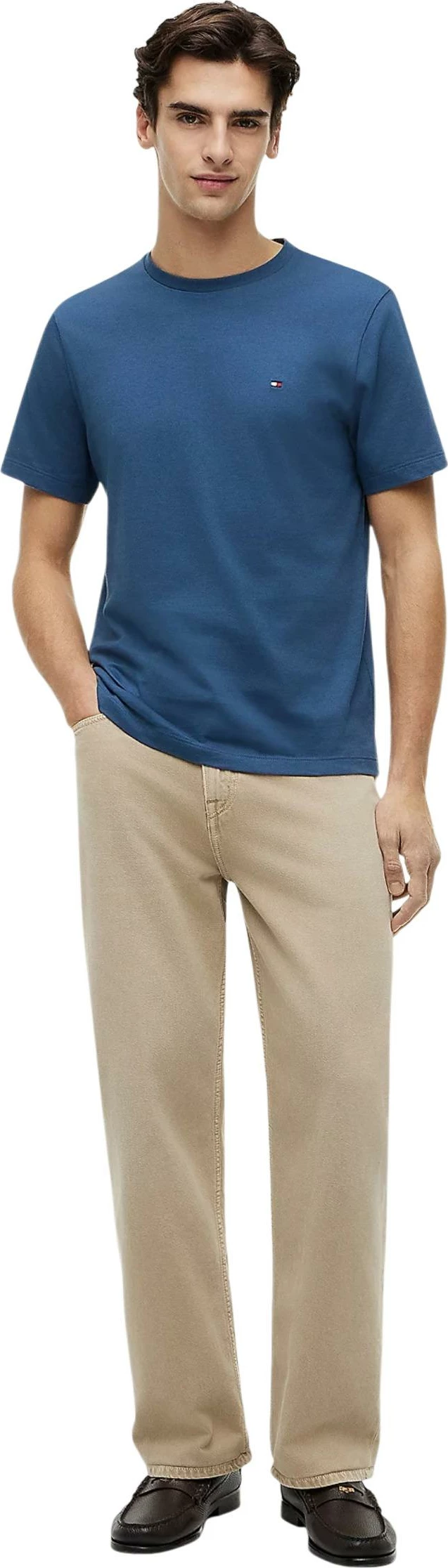 Maicë për meshkuj Tommy Hilfiger ESS Seasonal Reg Fit MW0MW39995, blu e çelët [Madhësia: S]