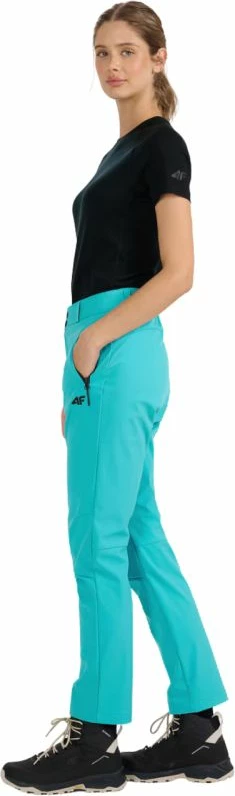 Pantallona softshell për femra 4F, kaltër [Madhësia: XXL]