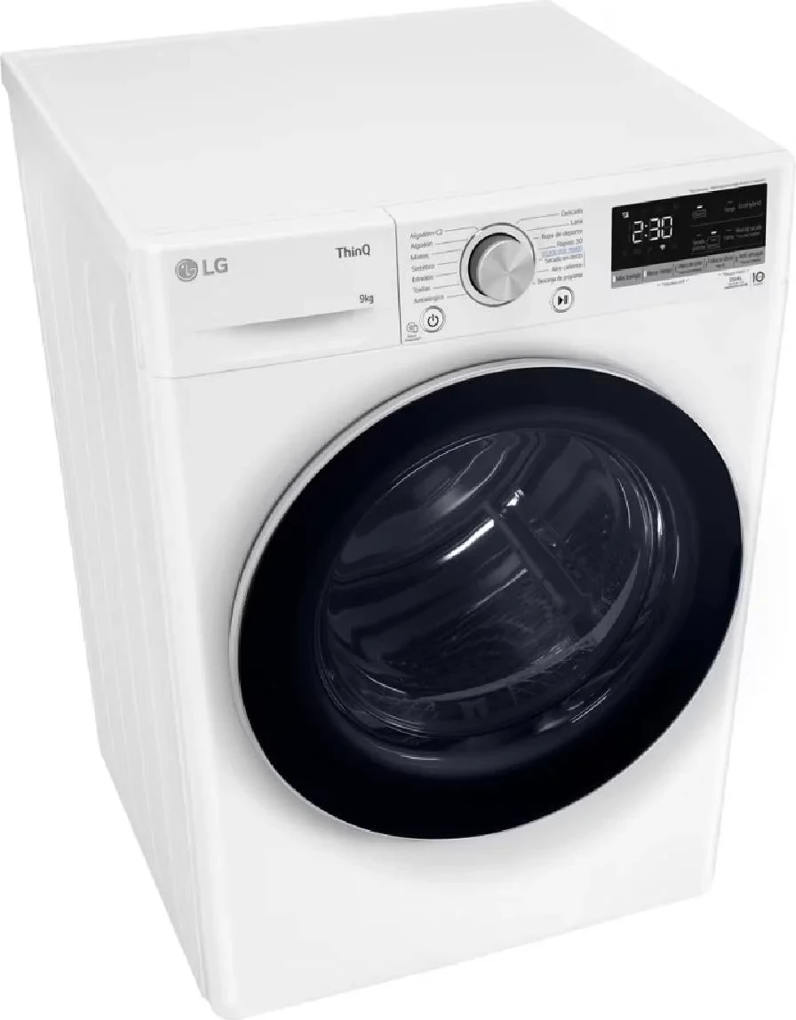 Tharëse rrobash LG RH90V9AV3N, 9 kg, Dual Inverter Heat Pump, A+++, ThinQ, e bardhë