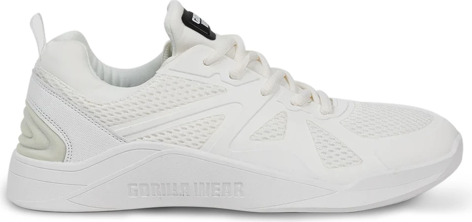 Gorilla Wear Gym Hybrids -White/White