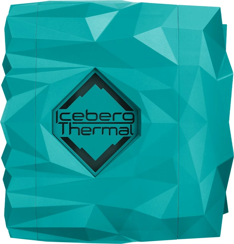 Cooler Iceberg Thermal IceSLEET X9 Dual TR, 2 ventilatorë, ARGB, për AMD Threadripper, teal