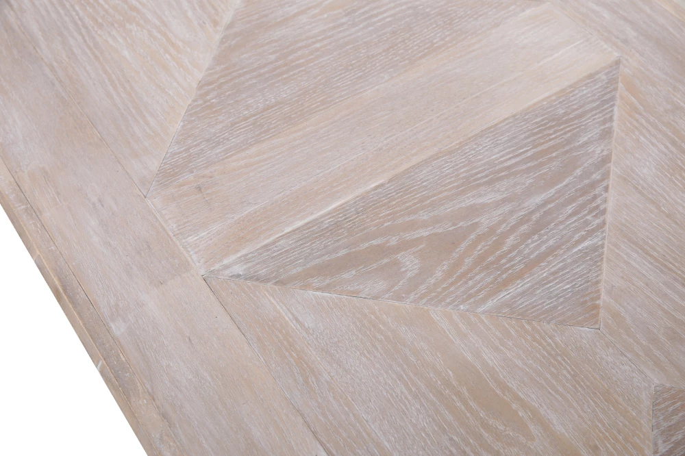 Tavolinë kafeje HISTORY, e bardhë-natyrale, 125x64x50