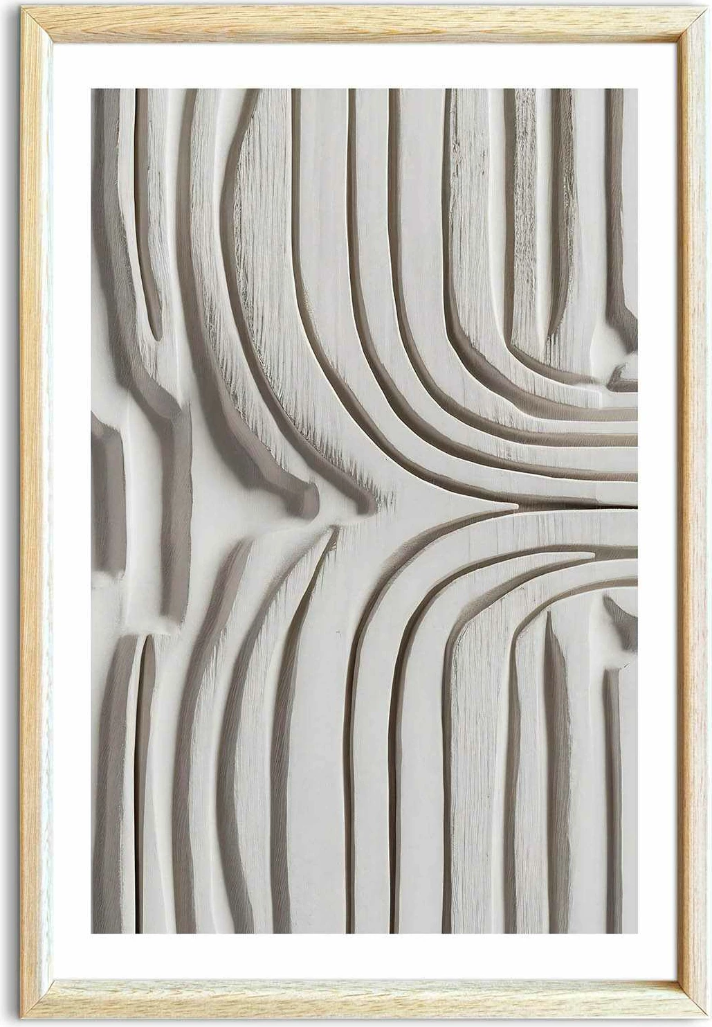 Pikturë dekorative me kornizë MDF, Wallity Ahswabisabi-032, 62x92cm
