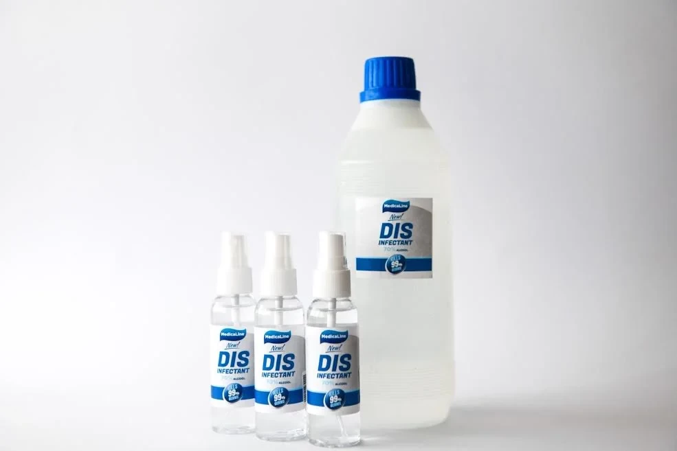 Dezinfektues D484 , 3 x 60ml + mbushja 1L