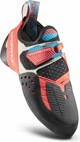 Atlete ngjitjeje për femra La Sportiva Solution Comp Woman ZFCS019P02B02, hibiscus/malibu blue [Madhësia: 36]