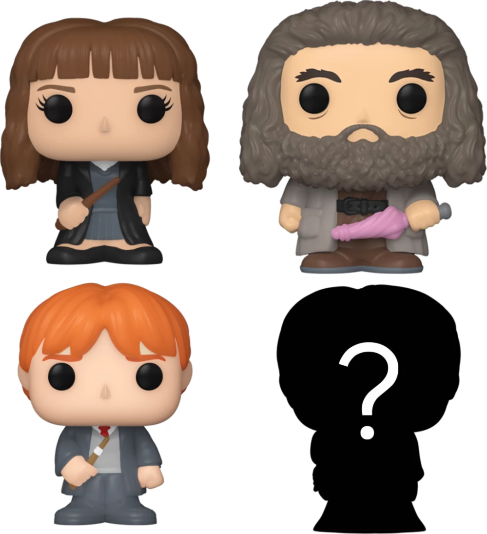Figurinë koleksionuese Funko Bitty Pop Harry Potter Hermione 4-pack