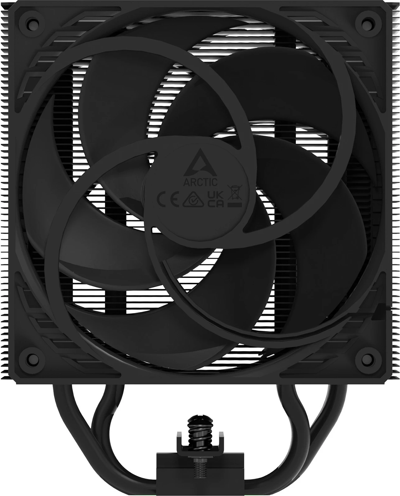 Ftohës ajri ARCTIC Freezer 36, 12 cm, i zi
