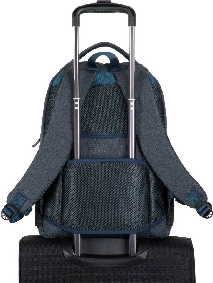 Çantë shpine RIVACASE Galapagos 7761 për laptop 15.6 inç, gri e errët
