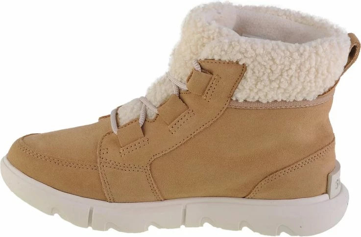 Këpucë për femra Sorel Explorer Next Carnival, ngjyrë krem