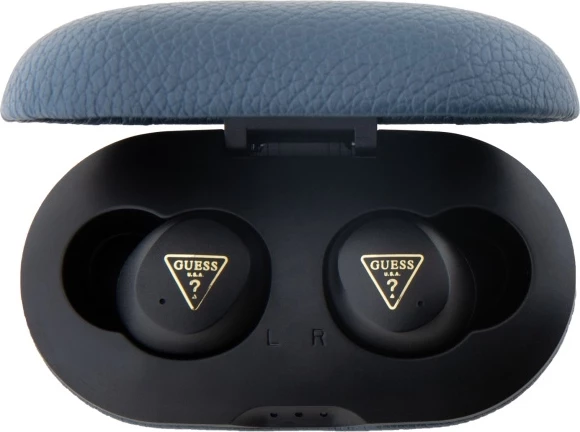 Kufje Bluetooth Guess GUTWSPGTSPSB TWS me dokim, Kaltër