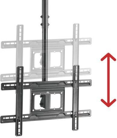 Mbajtëse universale për monitor LED LCD me ekran OLED QLED për montim në tavan 23-100" max. 50 kg Max VESA 600x400