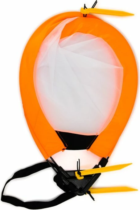 Portë trajnimi pop-up Yakimasport, portokalli