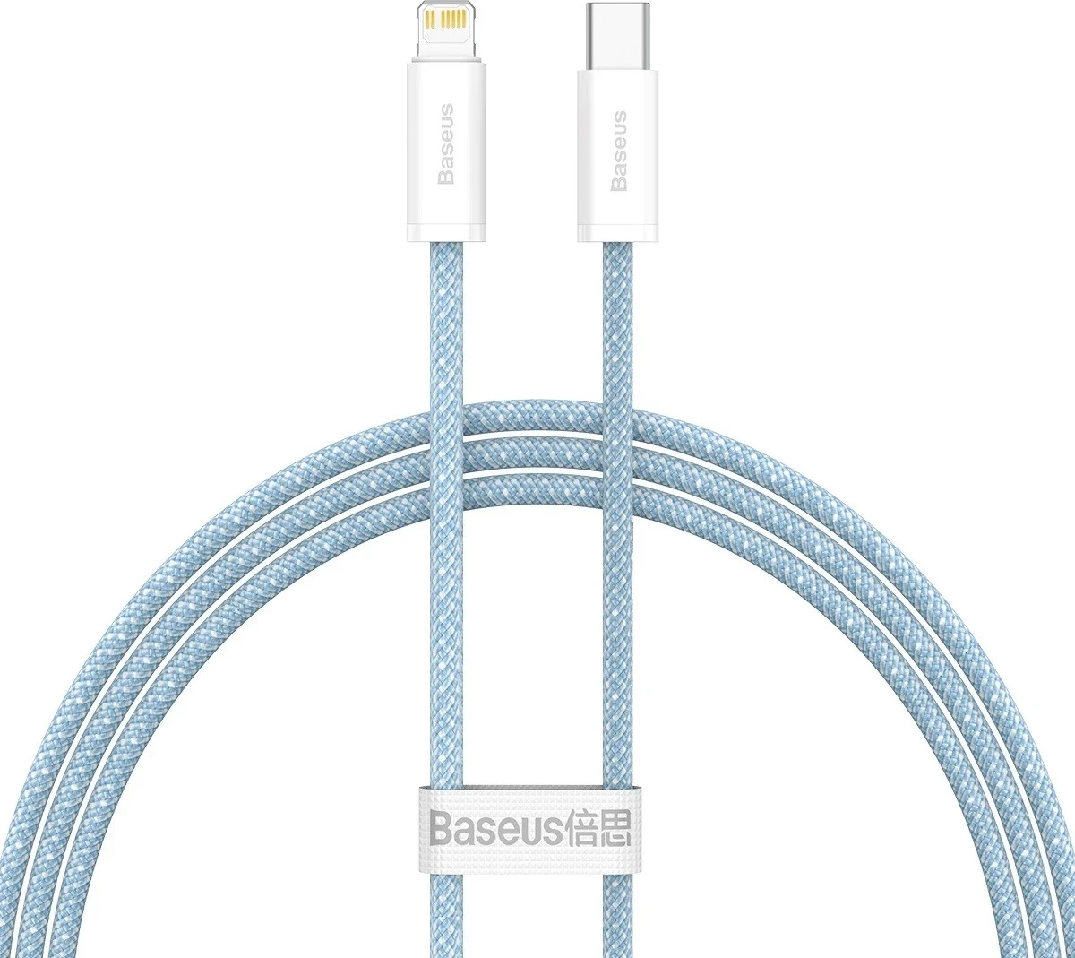 Kabllo Baseus Dynamic Series, 20W, 1m, USB-C në Lightning, blu