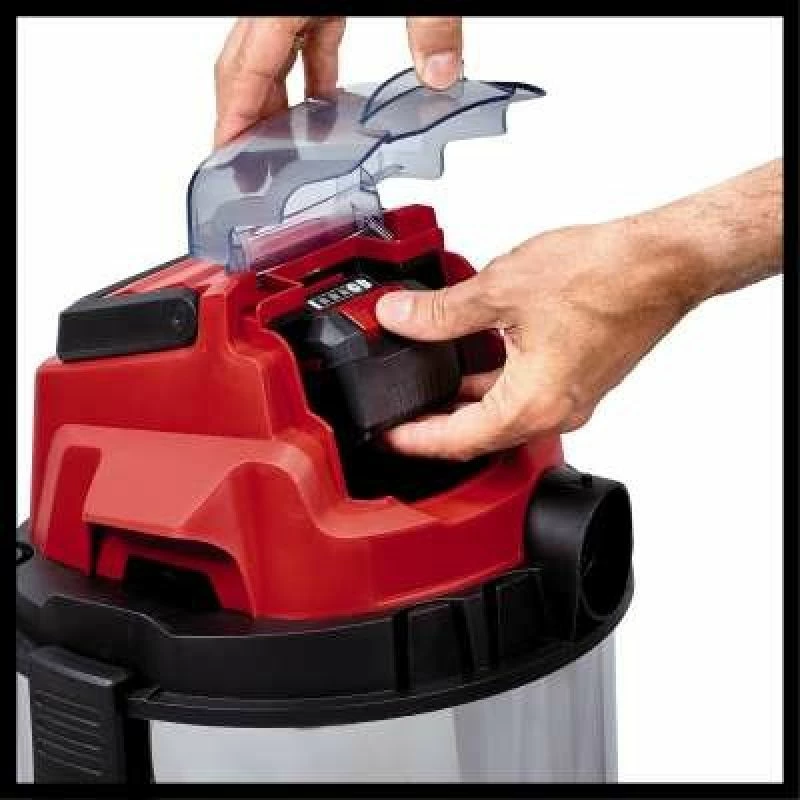 Fshesë punëtorie EINHELL TC-VC 18/20 Li S Solo 2347130, argjend