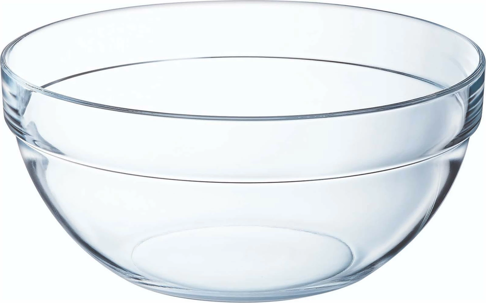 Tas sallate Arcoroc 2900 ml, xham i temperuar, Ø230 mm, i tejdukshëm, set 6 copë