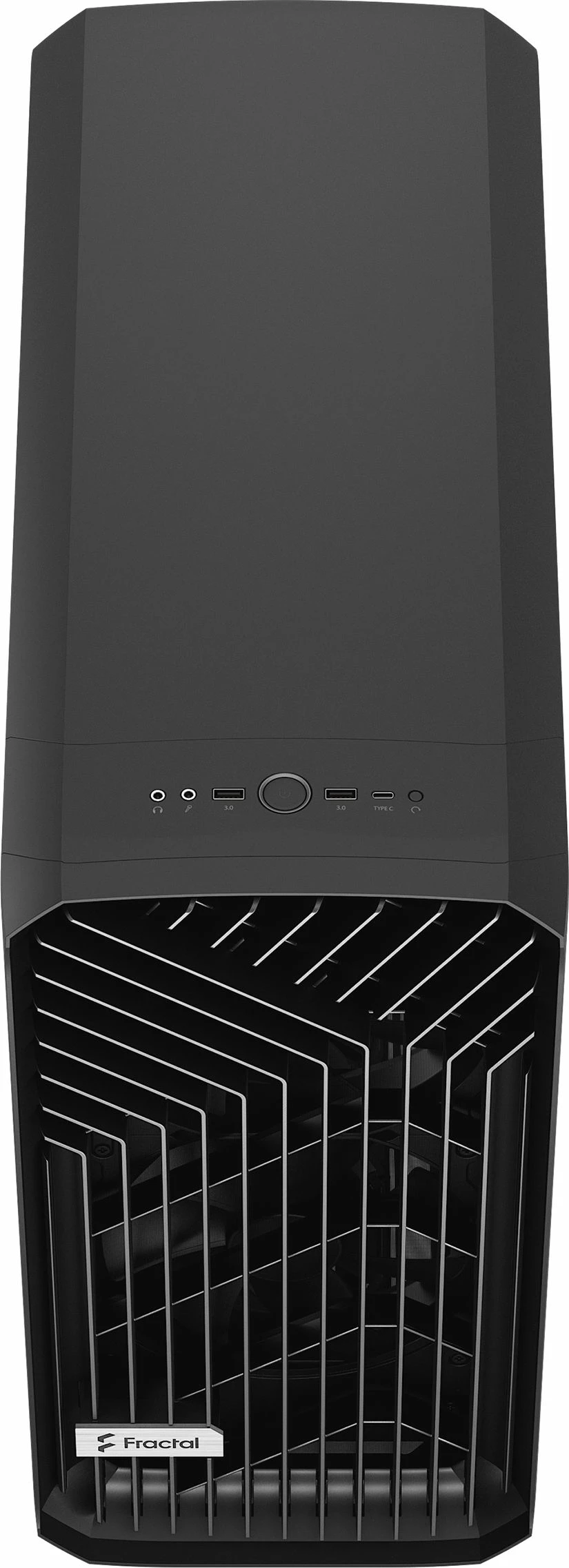 Kasë Fractal Design Torrent TG Light Tint (FD-C-TOR1A-01) Full Tower ATX/eATX, panel xhami të temperuar, 5 ventilatorë, e zezë
