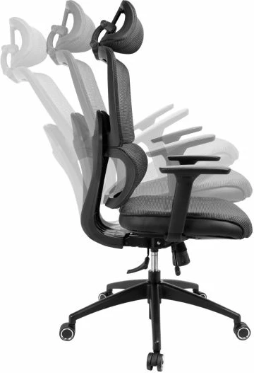 Karrige gaming SANDBERG ErgoFusion Pro 640-96, deri 150 kg, rrjetë e ajrosshme, e zezë