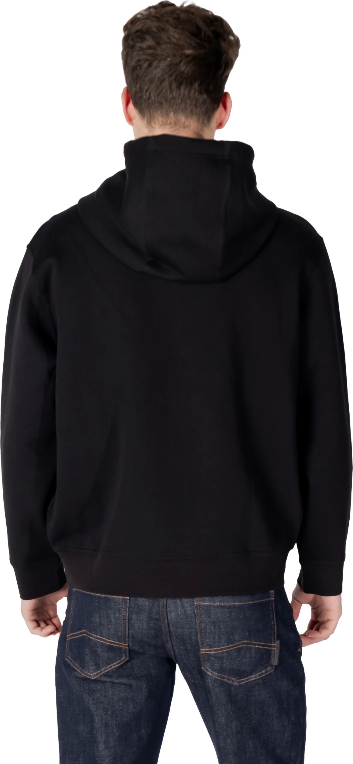 Duks me kapuç për meshkuj Armani Exchange XM000371 AF10818, i zi [Madhësia: XS]