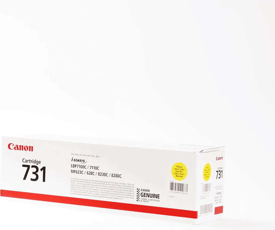 Toner, Canon, 731 (6269B002), 1500 faqe, i verdhë