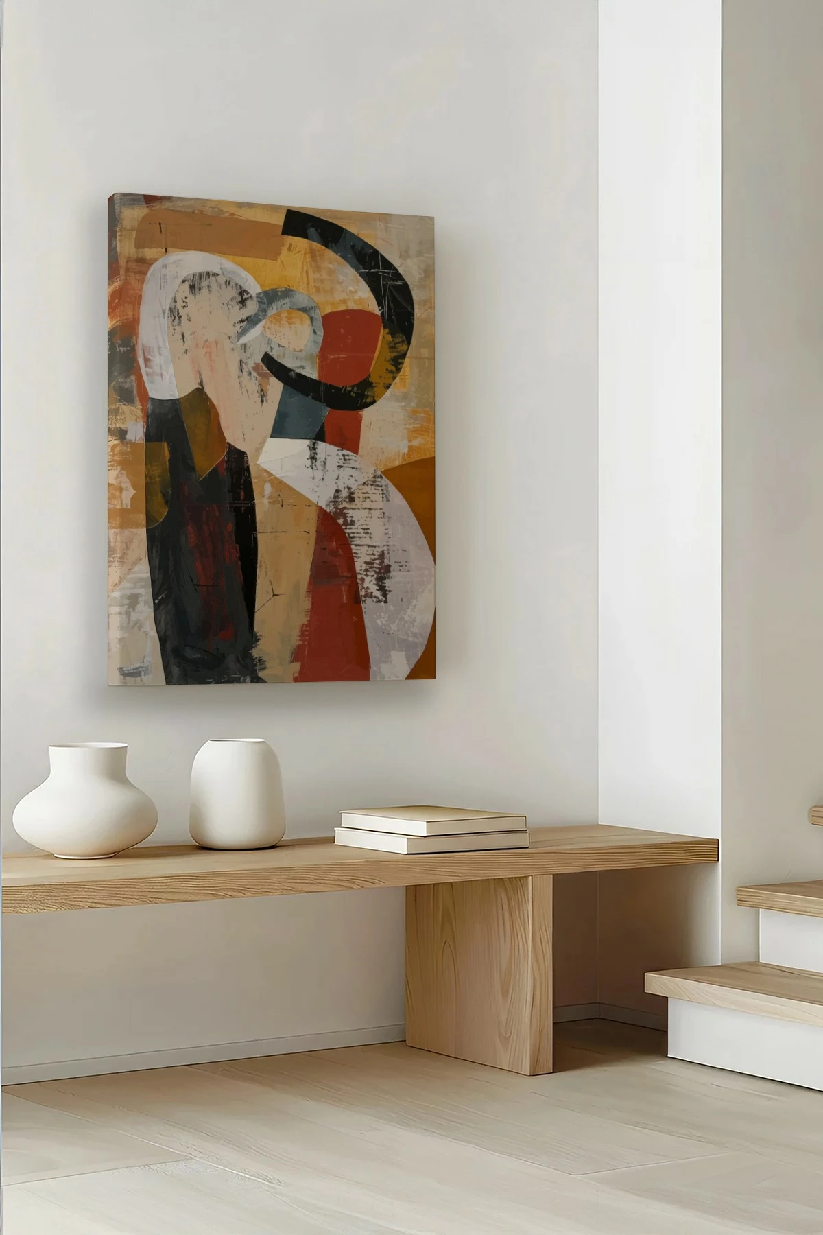 Pikturë dekorative në kanavacë, shumëngjyrëshe, Wallity Ersysb006, 40x60cm