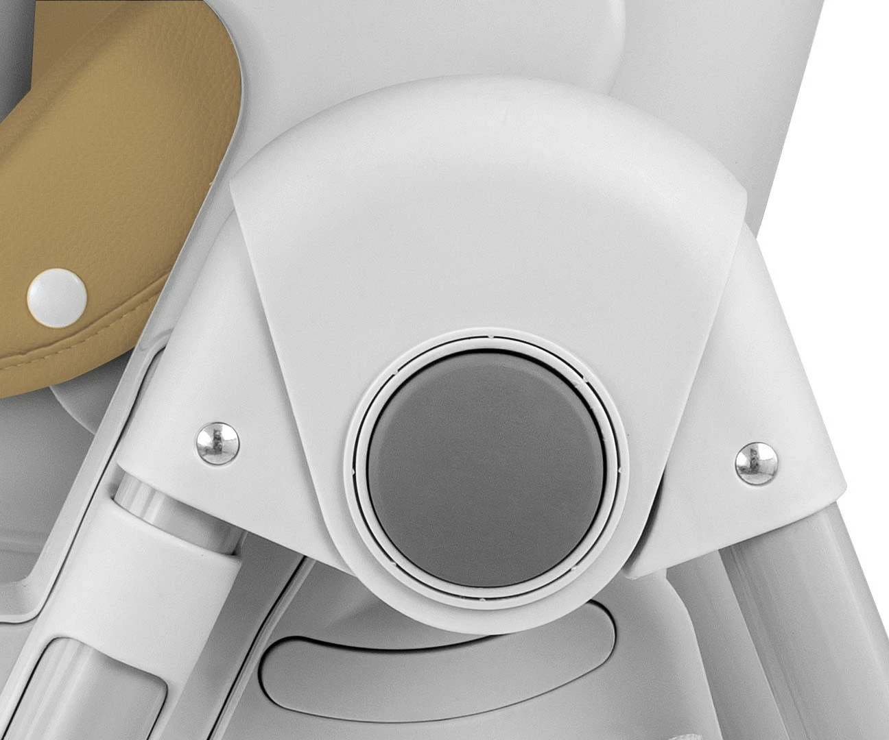 Karrige e lartë ushqimi, Milly Mally, Bueno 3764, rregullim 7 nivele, shpinore me shtrirje, tabaka e heqshme, deri 15 kg, bezhë