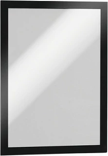 Kornizë informacioni Durable Duraframe A4, vetëngjitëse, e zezë