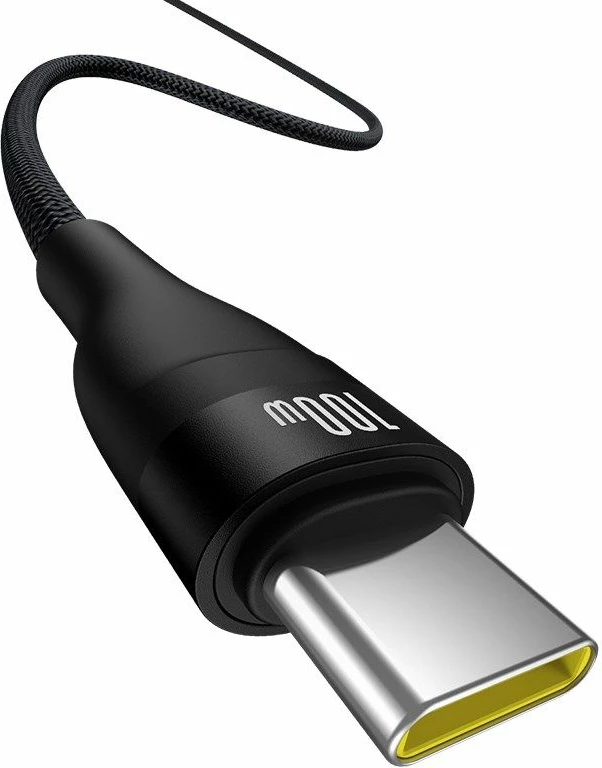 Kabllo USB-USB C Baseus, e zezë