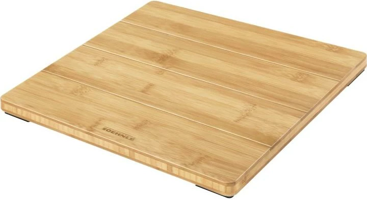 Peshore personale digjitale, Soehnle, Style Sense Bamboo Magic 63880, kapacitet 180 kg, ekran LED i fshehur, bambus, kafe