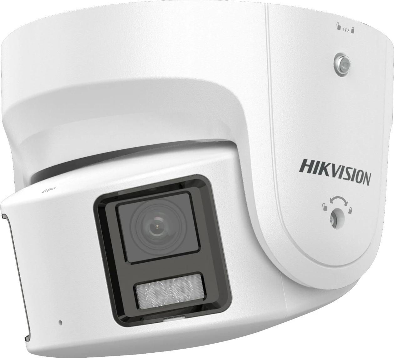 Kamerë sigurie IP Hikvision DS-2CD2387G2P-LSU/SL, ColorVu, 8MP, turret, bardhë