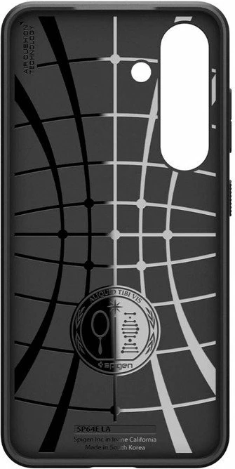 Mbështjellës Spigen Liquid Air për Samsung Galaxy S25, TPU, i zi mat