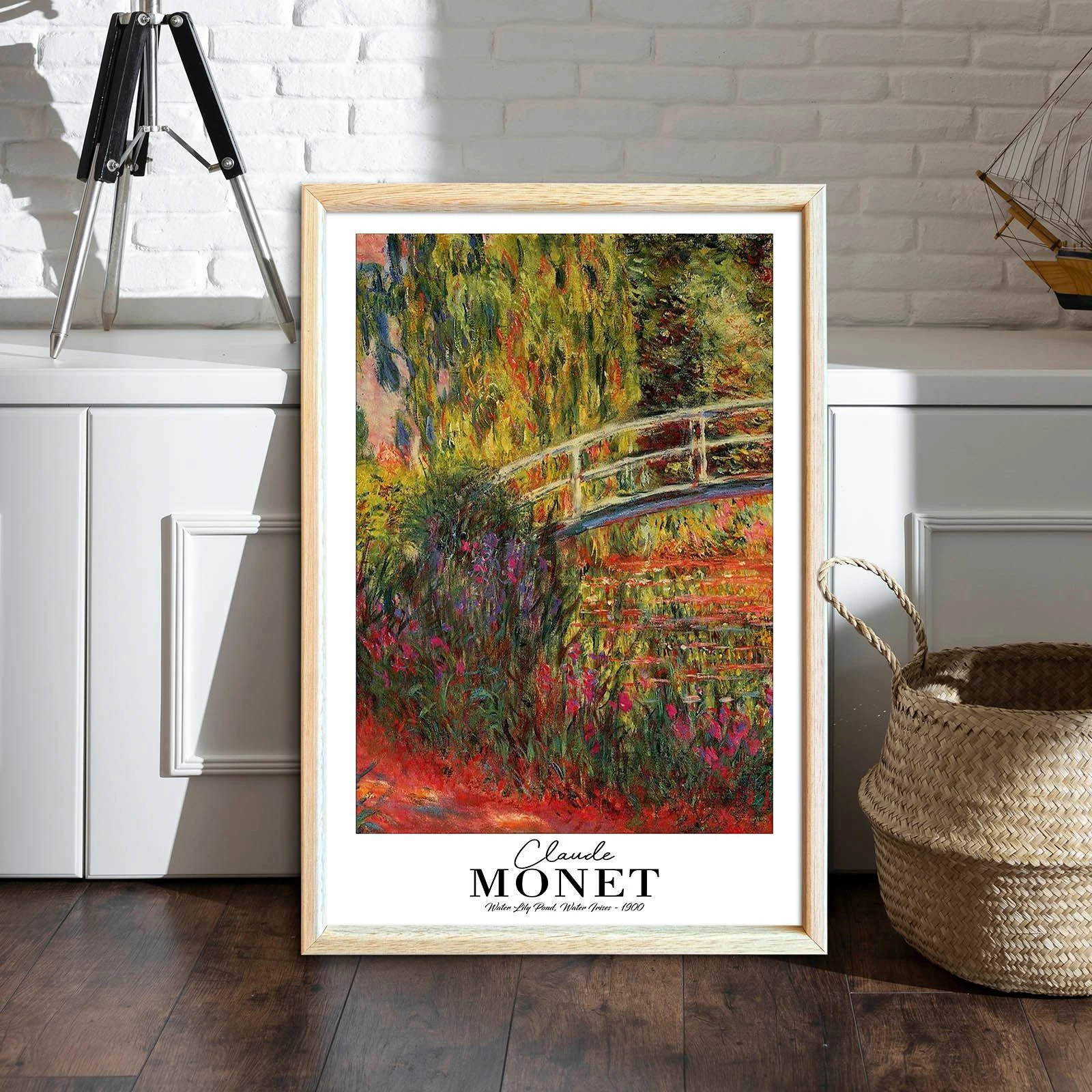 Pikturë dekorative me kornizë, Wallity, 4262AHSMONET-017
