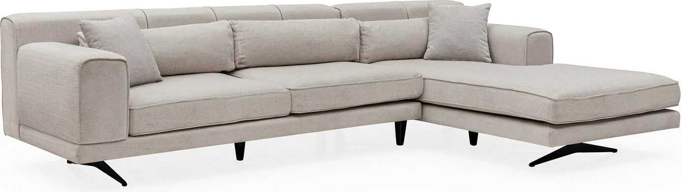 Këndore Jivago, e djathtë, bezhë, Atelier del Sofa