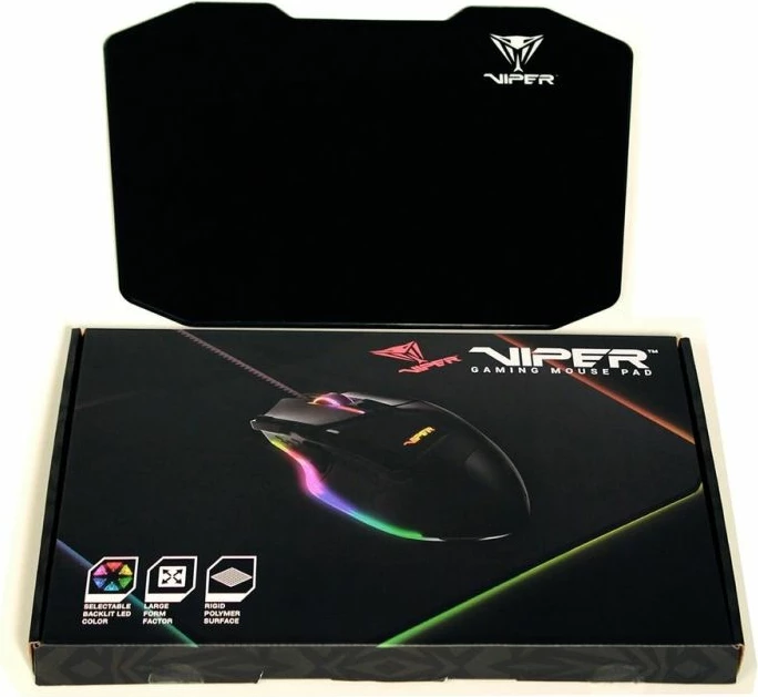 Mouse pad gaming Yakimasport, e zezë