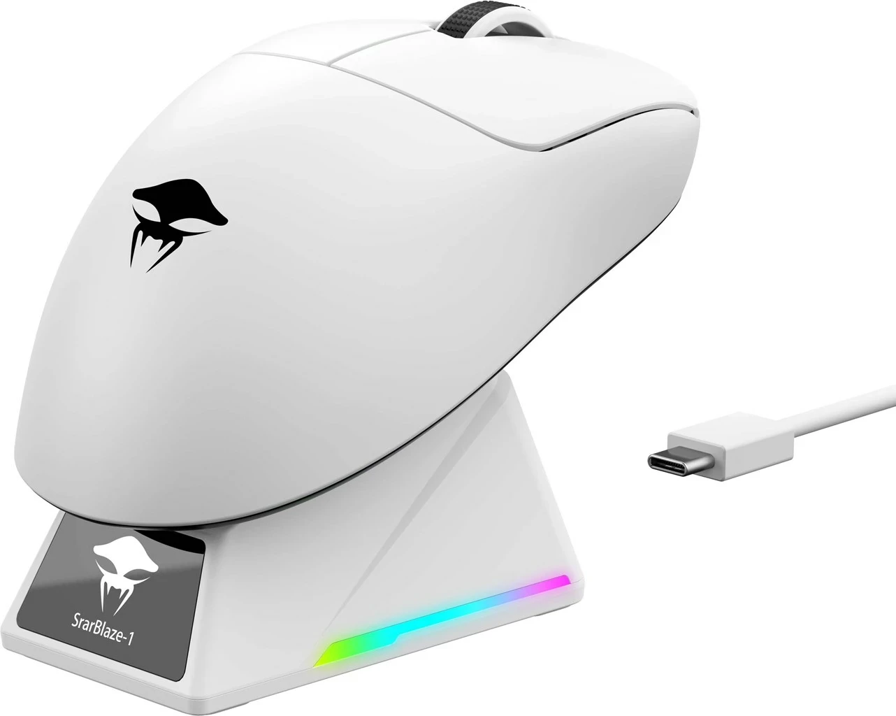 Maus gaming HAVIT StarBlaze-1, me ose pa kabllo, 26000 DPI, i bardhë dhe i zi 4