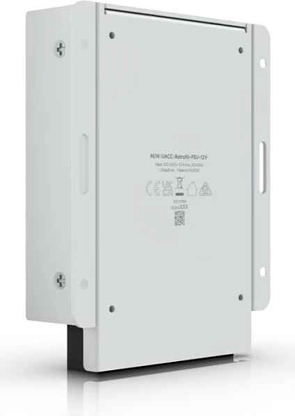 Furnizues rryme Ubiquiti Retrofit PSU 12V, DC 12V, lidhje bateri SLA 12V, i bardhë