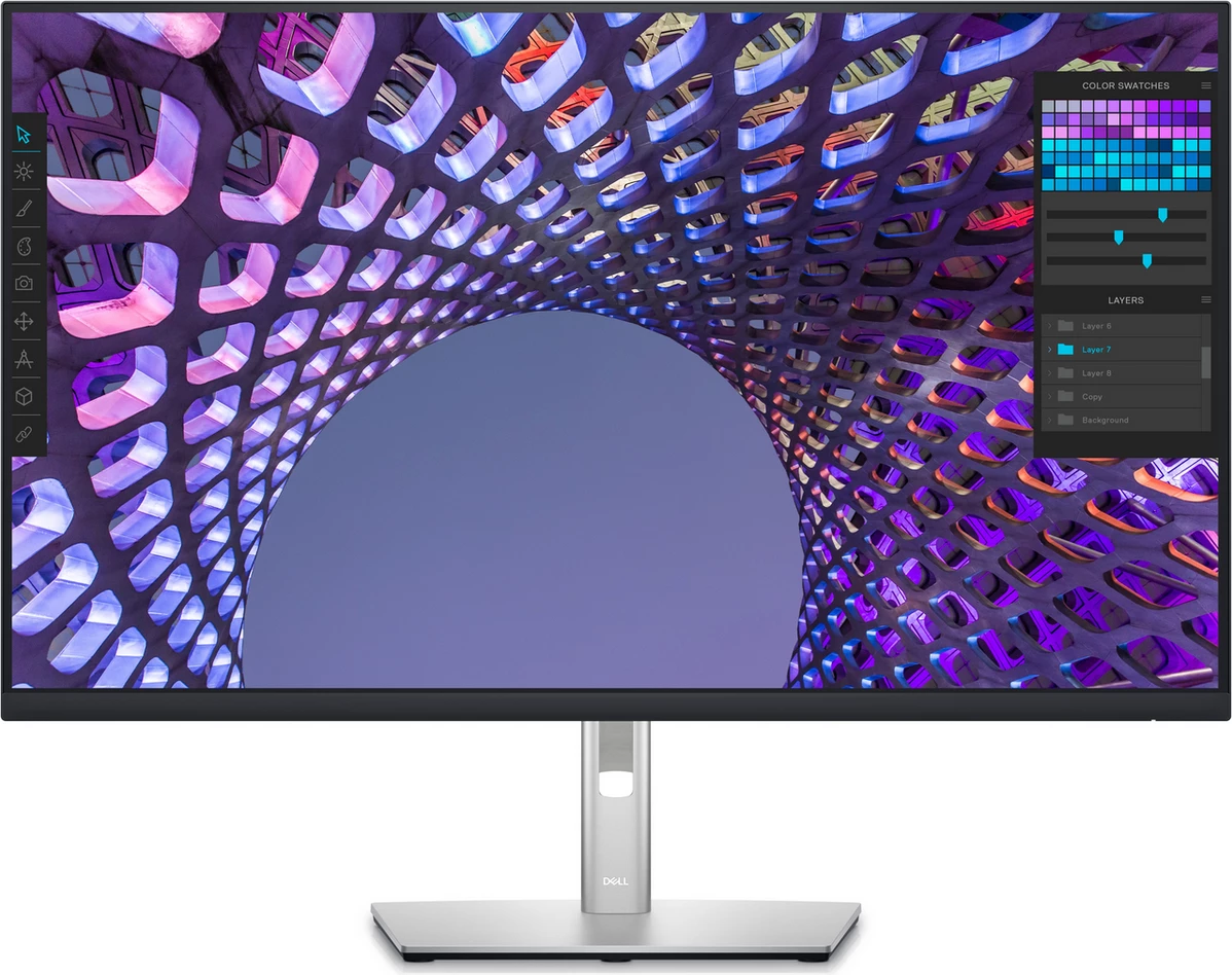Monitor, Dell, P3223QE 31.5" 4K UHD 60 Hz 8 ms, e zezë