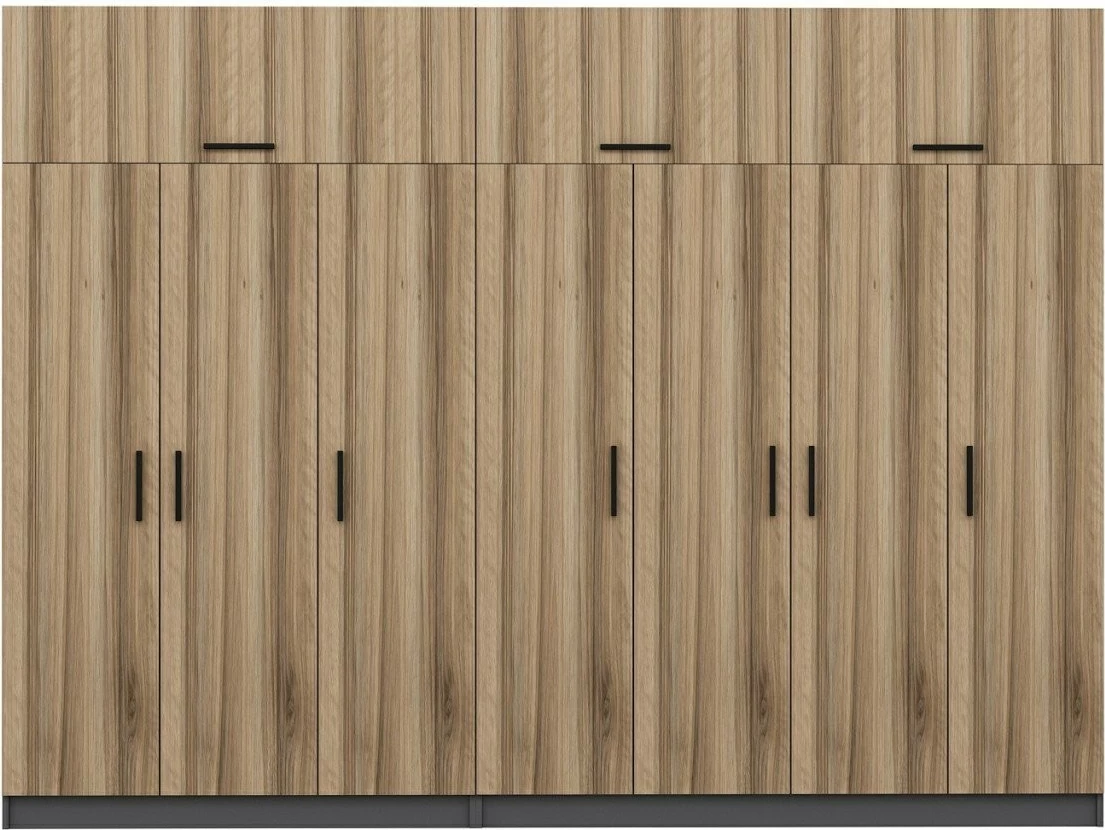 Dollap rrobash, ngjyrë arre, Skye Decor, 5296
