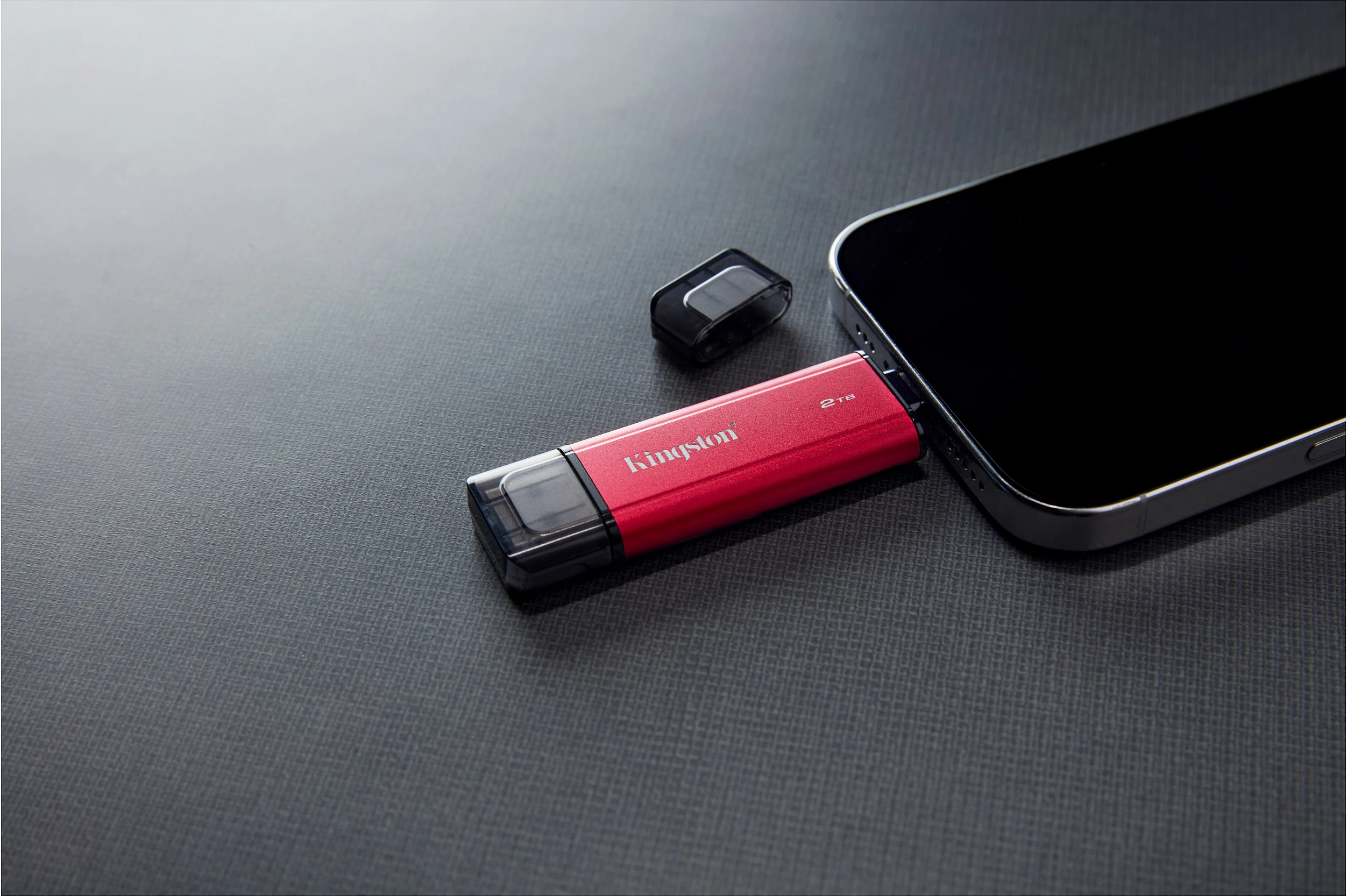 SSD portable Kingston Dual Portable SSD 2TB, USB-A/USB-C, USB 3.2 Gen 2, 1050MB/s, zi/kuq
