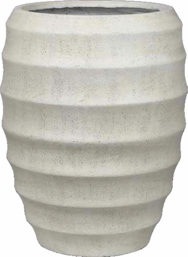 Vazo FLORRA, 50.7x50.7x67.7cm, MgO, gri e çelët