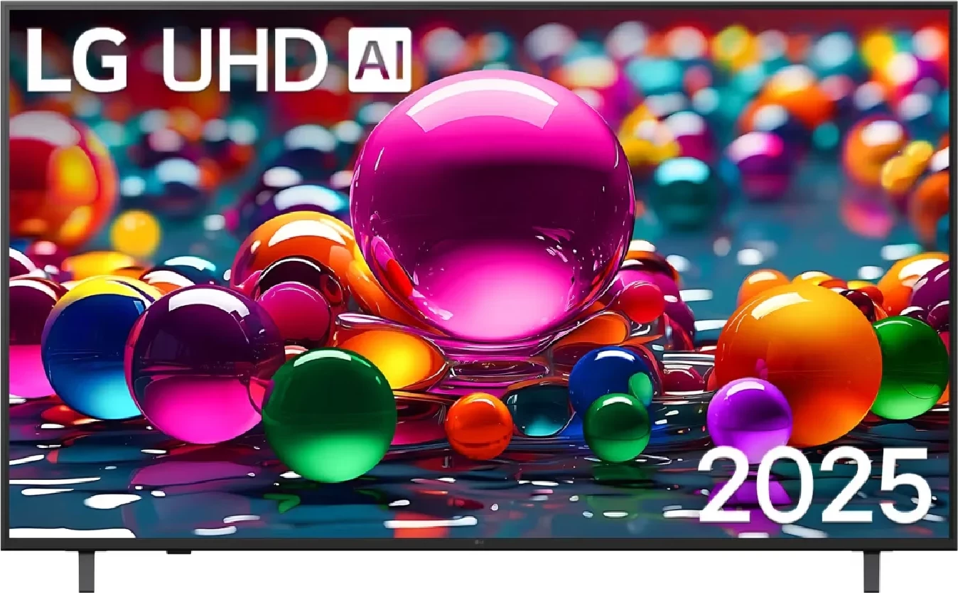 Televizor LED, LG, 65UA74003LB, 65" 4K UHD HDR10 Pro, Smart webOS 25, procesor AI α7 Gen8