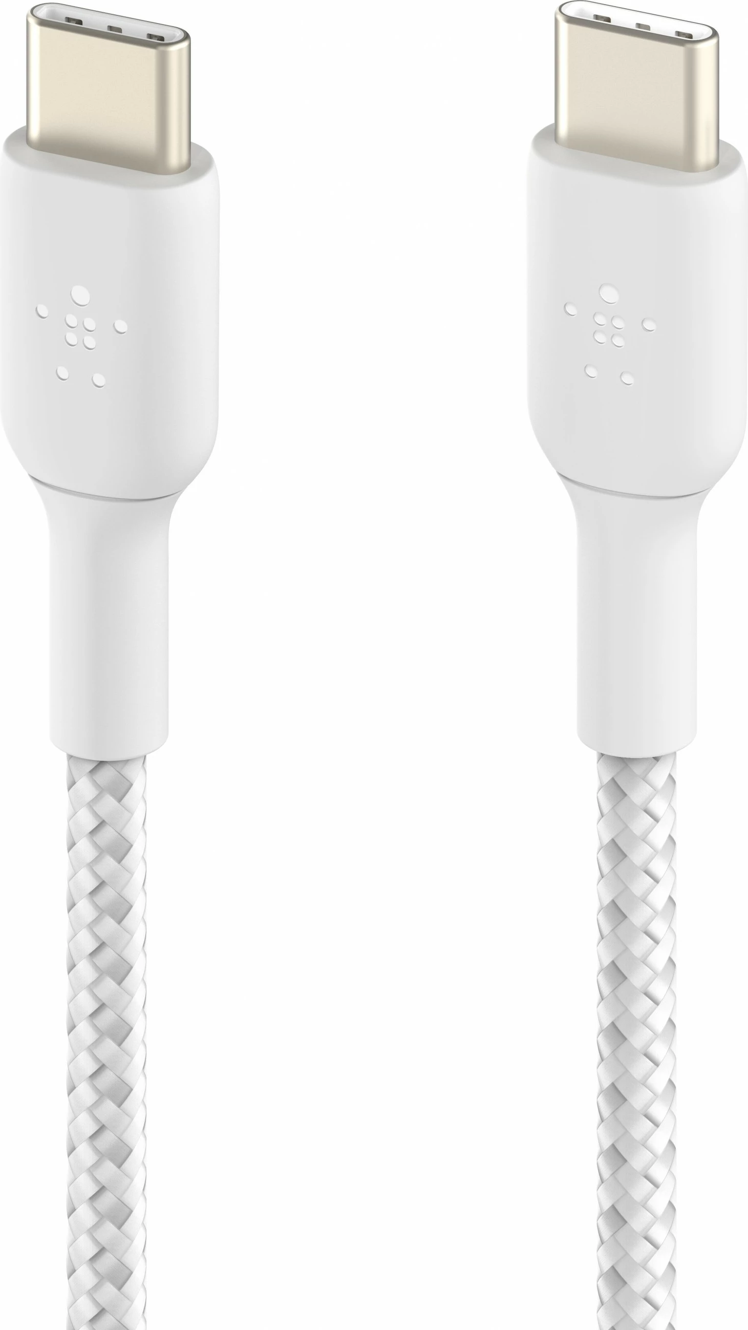 Kabllo USB-C Belkin CAB004BT1MWH2PK, 1 m, e bardhë