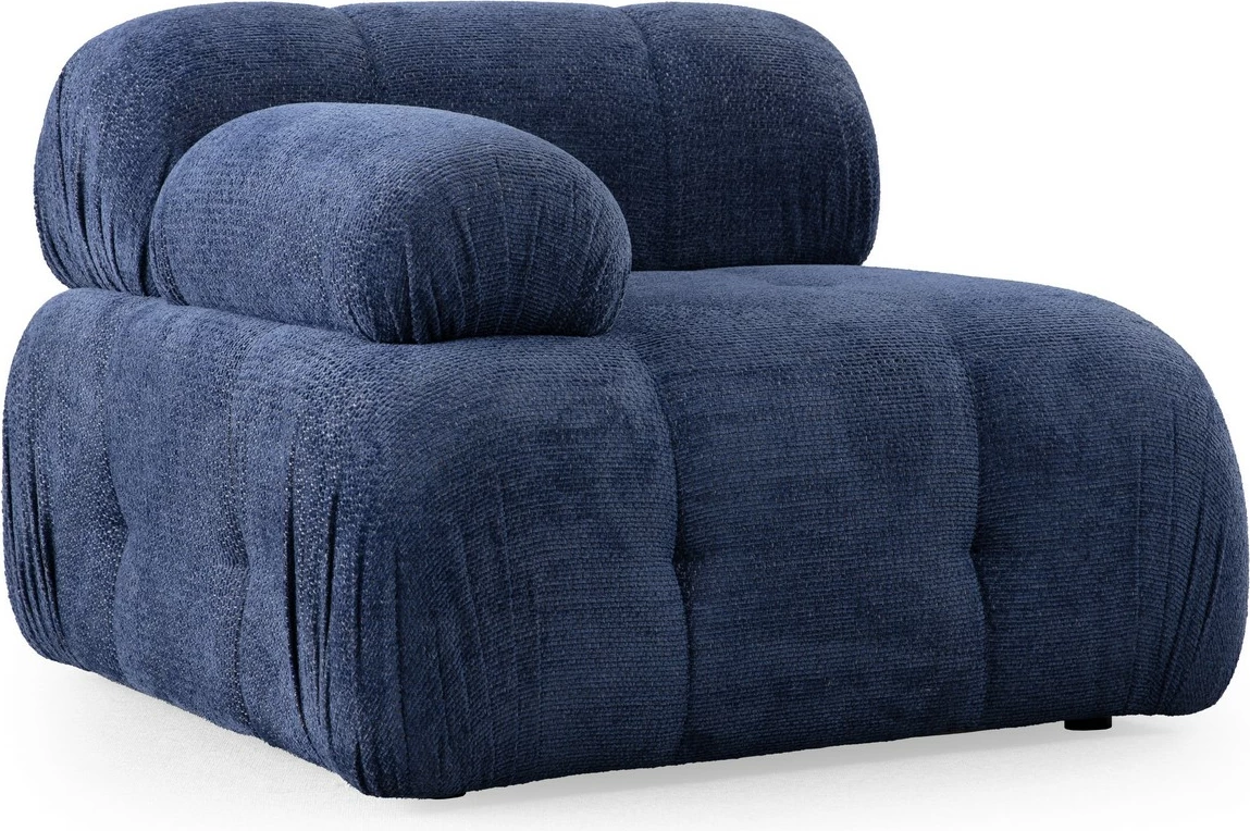 Divan dy-vendësh Atelier del Sofa Petite 2, ngjyrë blu nate